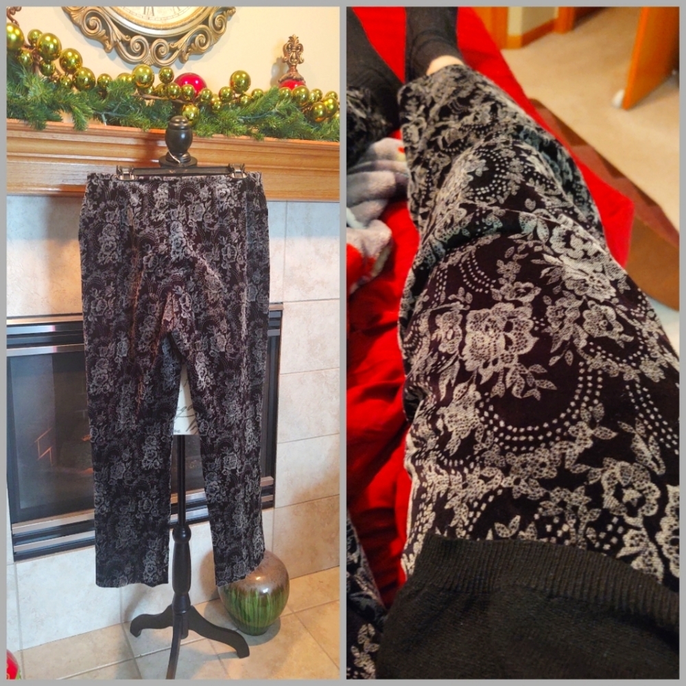 Eric Casual Velour Large Fancy Pants!